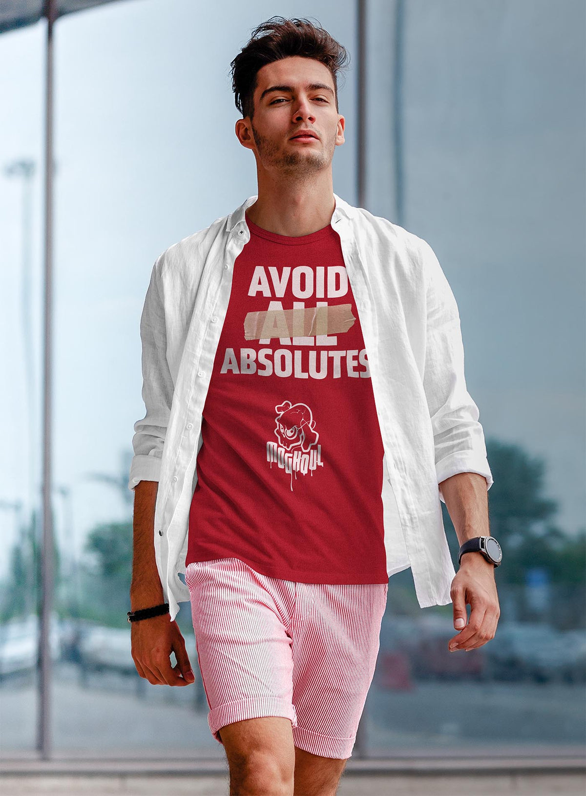 AVOID ABSOLUTES UNISEX TEE